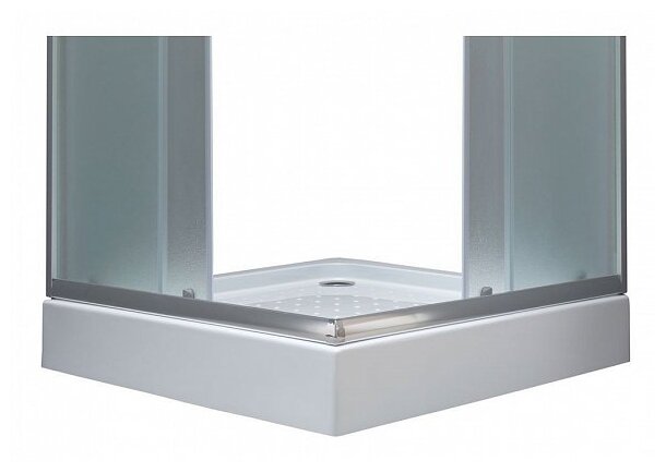 Aquanet SE-900S 90x90, прозрачное стекло без поддона