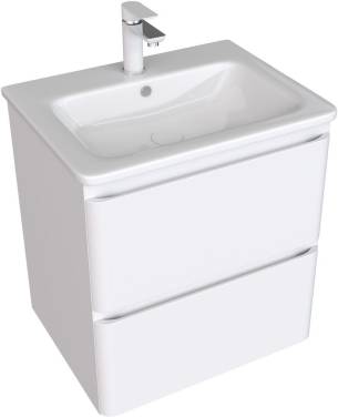 Aquanet Эмбер 60 белый матовый (00330465)