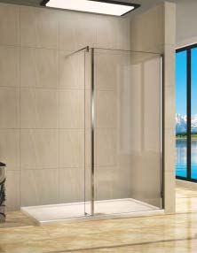 WeltWasser WW400 Walk-in 50G+30G 50*30*185 L/R с опорным профилем без поддона