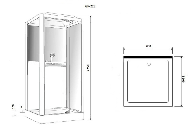 Grossman GR-223 90x110