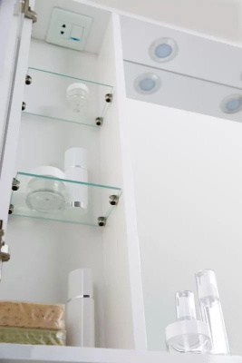 BelBagno Marino 70x75 MARINO-SPC-700/750-1A-BL-P-L левое с подсветкой