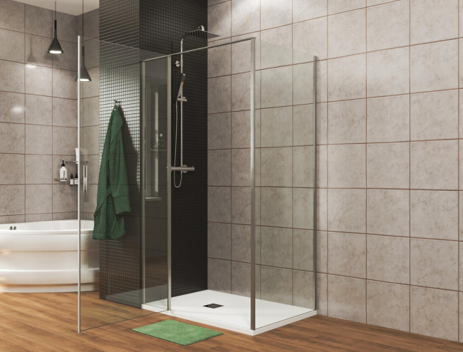 Allen Brau Priority 120x90 3.31007.00 + 3.31016.00 хром без поддона