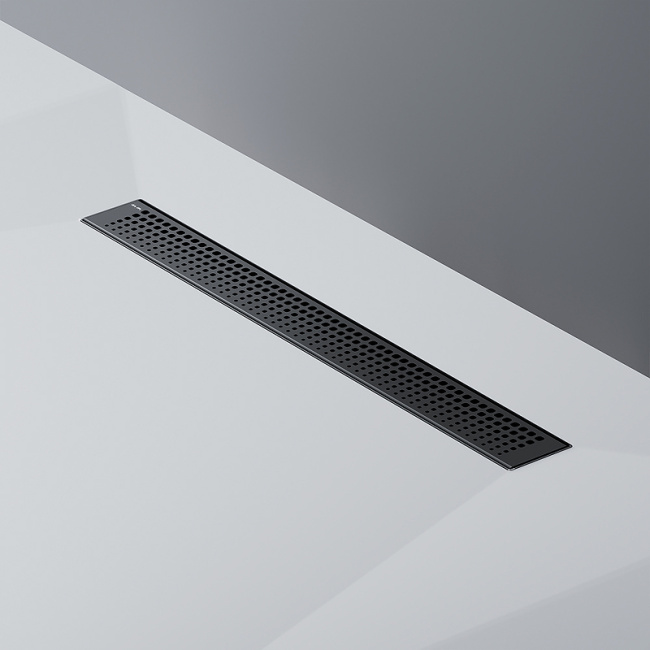 Am.Pm MasterFlow 60 W01SC-P11-060-01BM с Черной матовой решеткой Cut Gradient