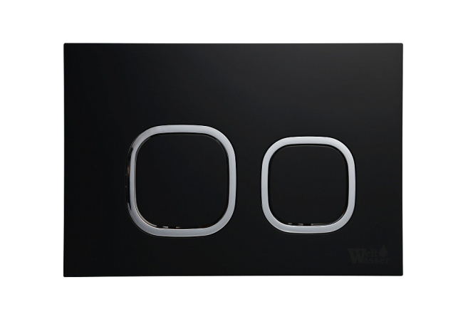 Унитаз с инсталляцией WeltWasser AMBERG 350 ST + HEIMBACH 043 GL-WT + AMBERG RD-BL