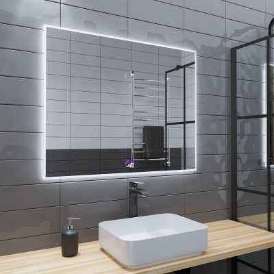 Grossman PRAGMA-норма (900*800*45) LED с сенсорным выключателем и подогревом