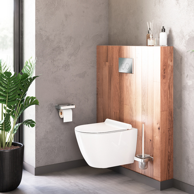 Damixa Apollo DX22C1700SC подвесной с сиденьем Микролифт