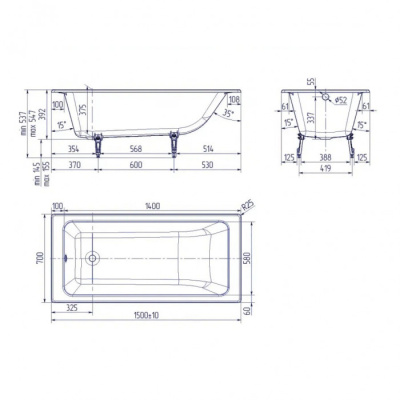 Delice Parallel 150х70 DLR220503