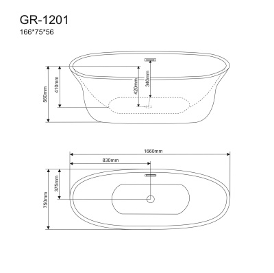 Grossman GR-1201 75x166