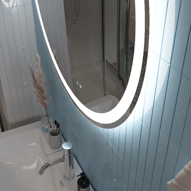 BelBagno 80 SPC-RNG-800-LED-TCH-SND с подсветкой с голосовым управлением и подогревом