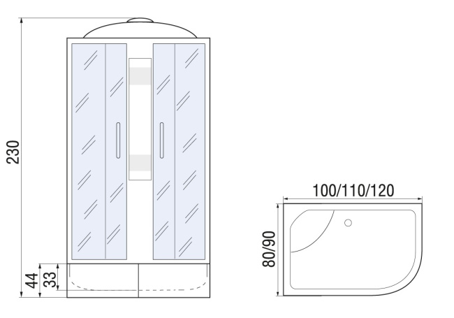 River Nara XL 110/80/44 MT R