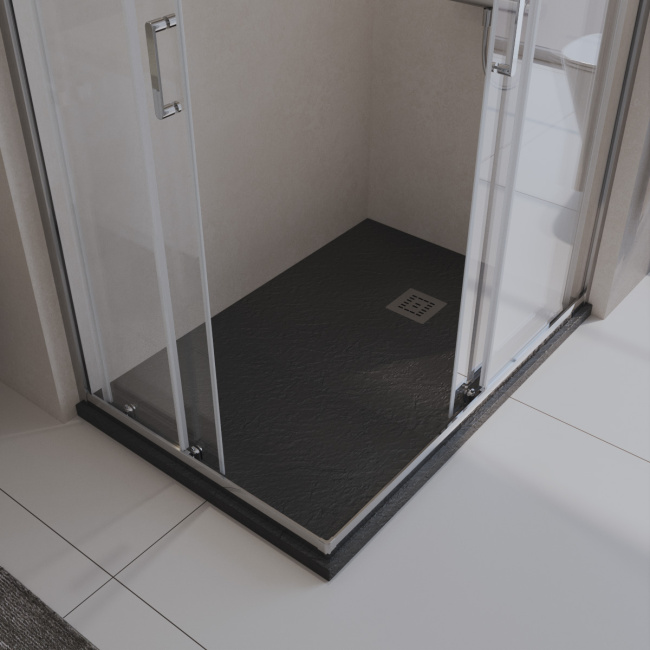 BelBagno UNO TRAY-MR-UNO-AH-120/90-35-NERO-CR