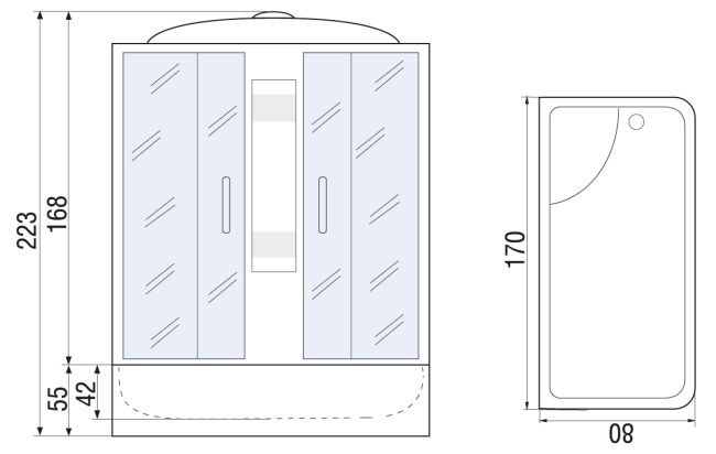River Nara 170/80/55 MT