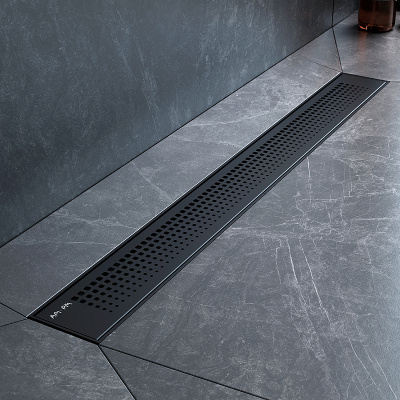 Am.Pm PrimeFlow 70 W02SC-P11-070-01BM с Черной матовой решеткой Cut Gradient