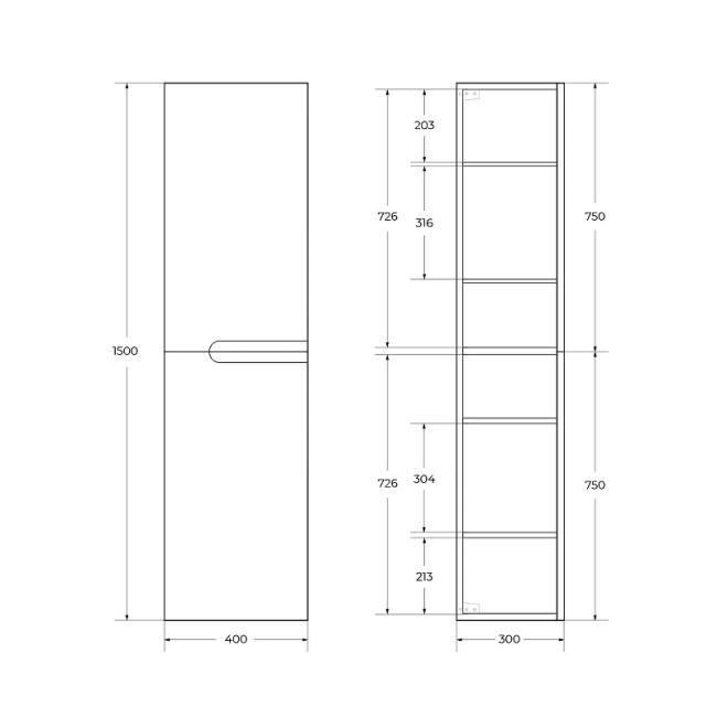Cezares Duet 40 DUET-1500-2A-SC-SPF-P подвесной Sapfiro