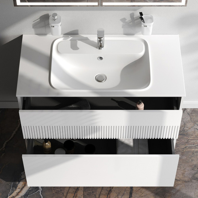 Am.Pm Func 100 M8FFUX1002WM подвесная Белая матовая