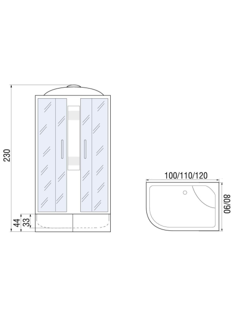 River Dunay XL 120/80/44 TH R