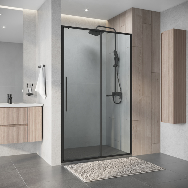 Niagara Nova NG-34-12AGR (120х195) раздвижная,графит,стекло прозрачное,1 место