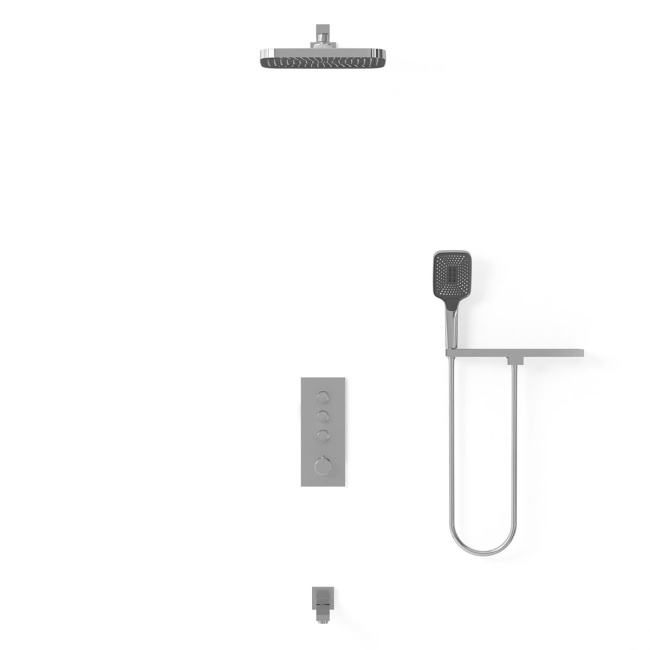 Vincea VSFW-431T1RCH встраиваемый, термостатический, трехрежимный, хром