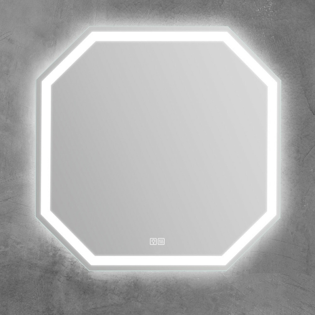 BelBagno 80 SPC-OTT-800-800-LED-TCH-WARM с подсветкой с подогревом с сенсорным выключателем