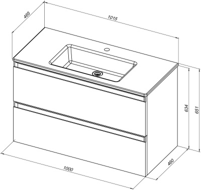 Allen Brau Eclipse 100 1.E1003.AM 2.0 антрацит матовый
