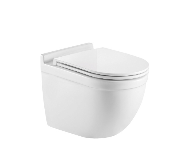 Унитаз с инсталляцией WeltWasser AMBERG 350 ST + HEIMBACH 043 GL-WT + AMBERG RD-BL