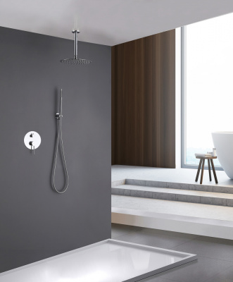 Abber Emotion AF8821 скрытого монтажа без излива, хром