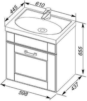 Aquanet Калипсо 60