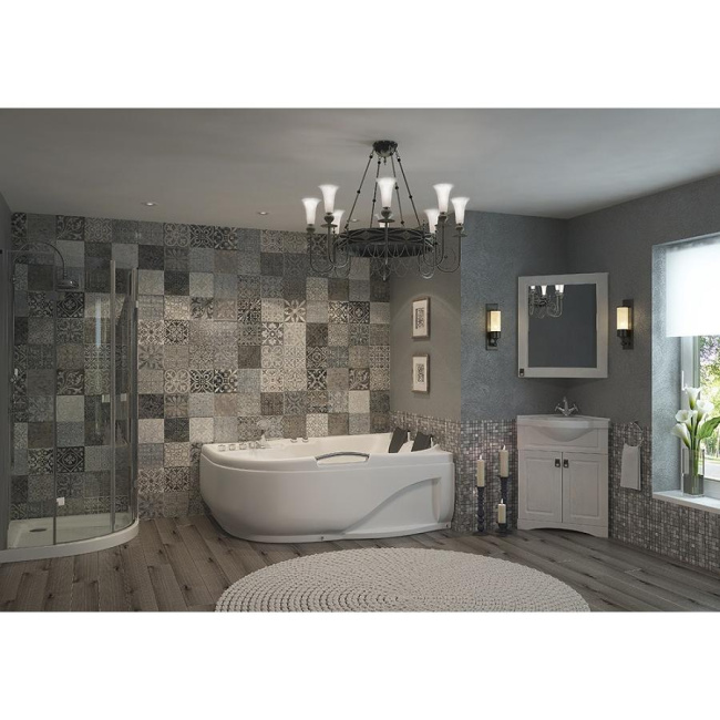 EVA GOLD 1200*1700*650 с насосом OLB-807 R Wend Edition правосторонняя