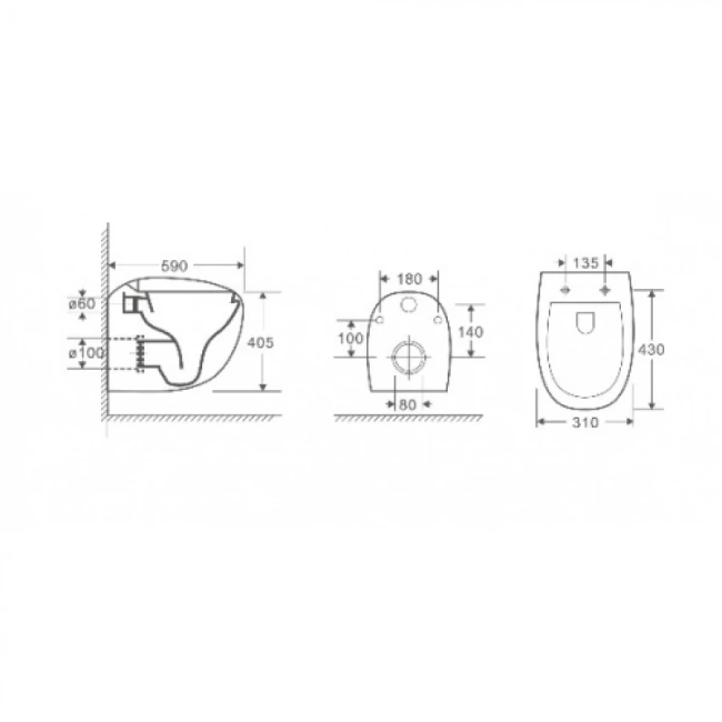 Комплект Weltwasser 10000010726 подвесной унитаз Jeckenbach 004 GL-WT + инсталляция Marberg 507 + кнопка MAR 507 SE GL-WT