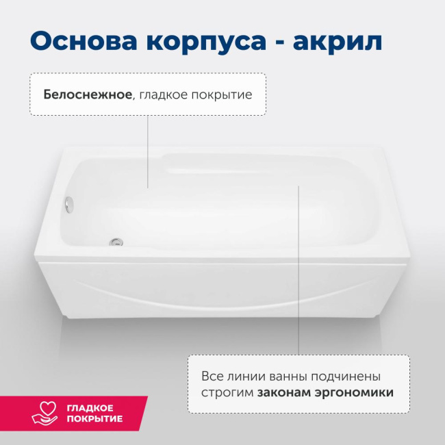 Aquanet Extra 160x70 (с каркасом)