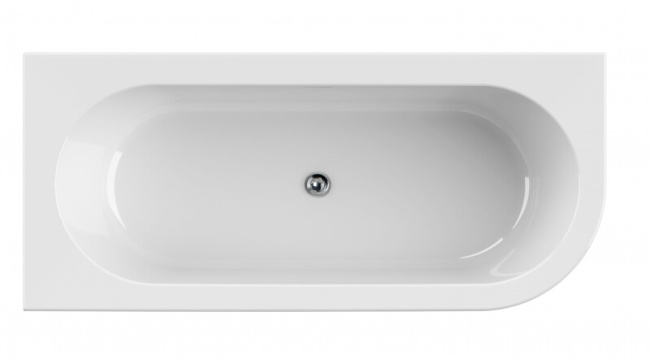 Cezares Slim CORNER-180-80-60-L-NERO-SET