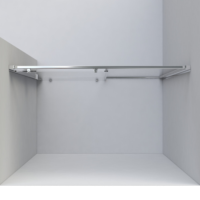 Vincea Garda VDS-1G115CLGM, 1150, вороненая сталь, стекло прозрачное