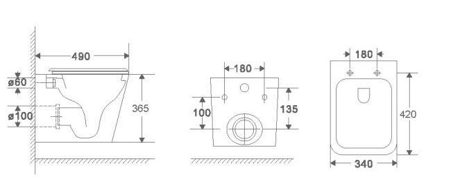 Унитаз с инсталляцией WeltWasser MARBERG 507 + GELBACH 043 GL-WT + MAR 507 SE MT-BL