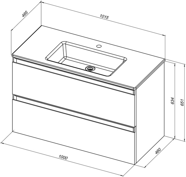 Allen Brau Eclipse 100 1.E1003.WM 2.0 белый матовый