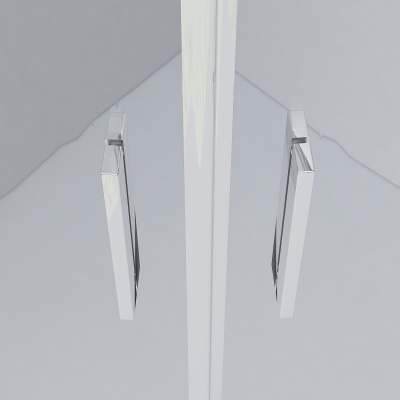 Vincea Garda VSS-1G9010CLB, 1000x900, черный, стекло прозрачное без поддона