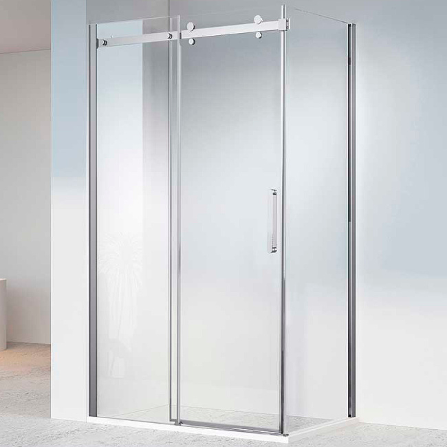 Vincea Como-N 150x100 VSR-4CN1015CL профиль Хром стекло прозрачное без поддона