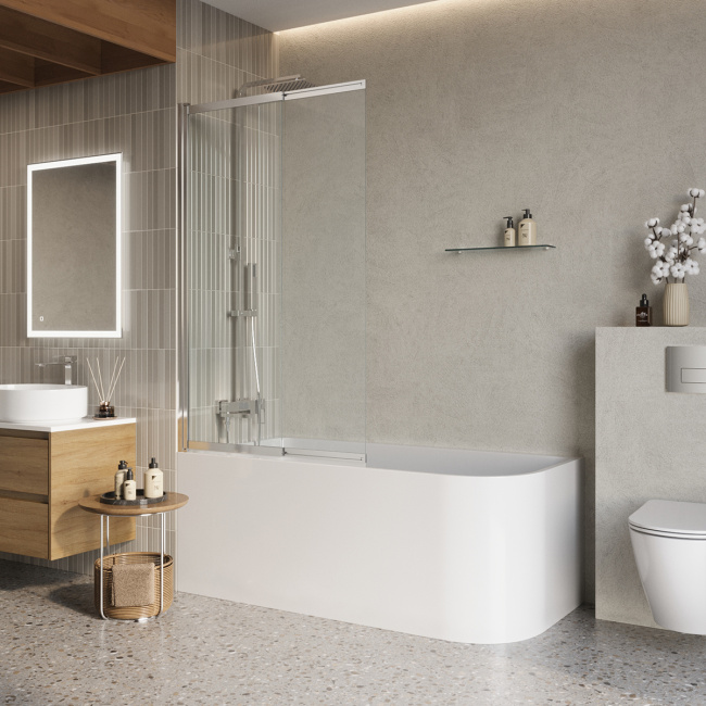 BelBagno LUCE LUCE-VF-11-90/145-C-Cr хром глянцевый