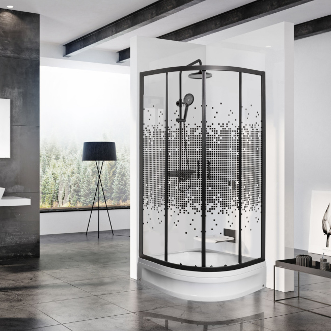 МОНОМАХ ДУ  90/180  МЗ BL без поддона