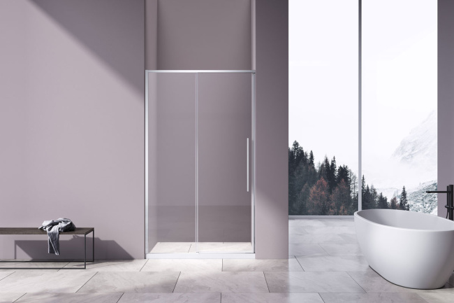 Vincea Slim-N VDS-4SN100CL, 1000, хром, стекло прозрачное